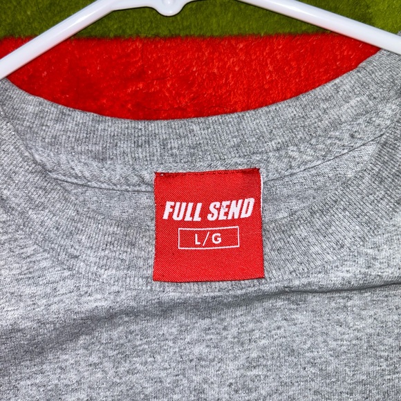 Fullsend Limited Time Edition Grey “Rona Szn” T-Shirt - Picture 3 of 3